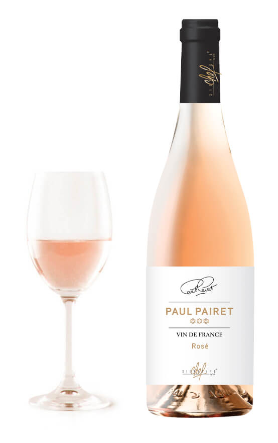 Bouteille rose Paul Pairet