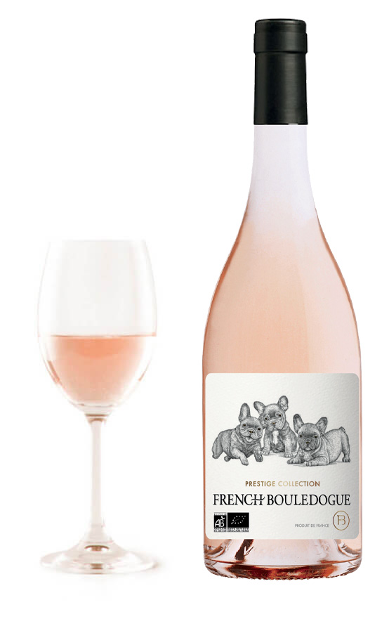French Bouledogue biologique rosé
